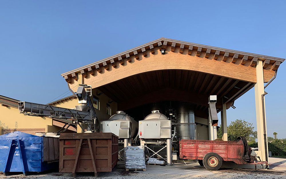 Evacuazione scarti di lavorazione