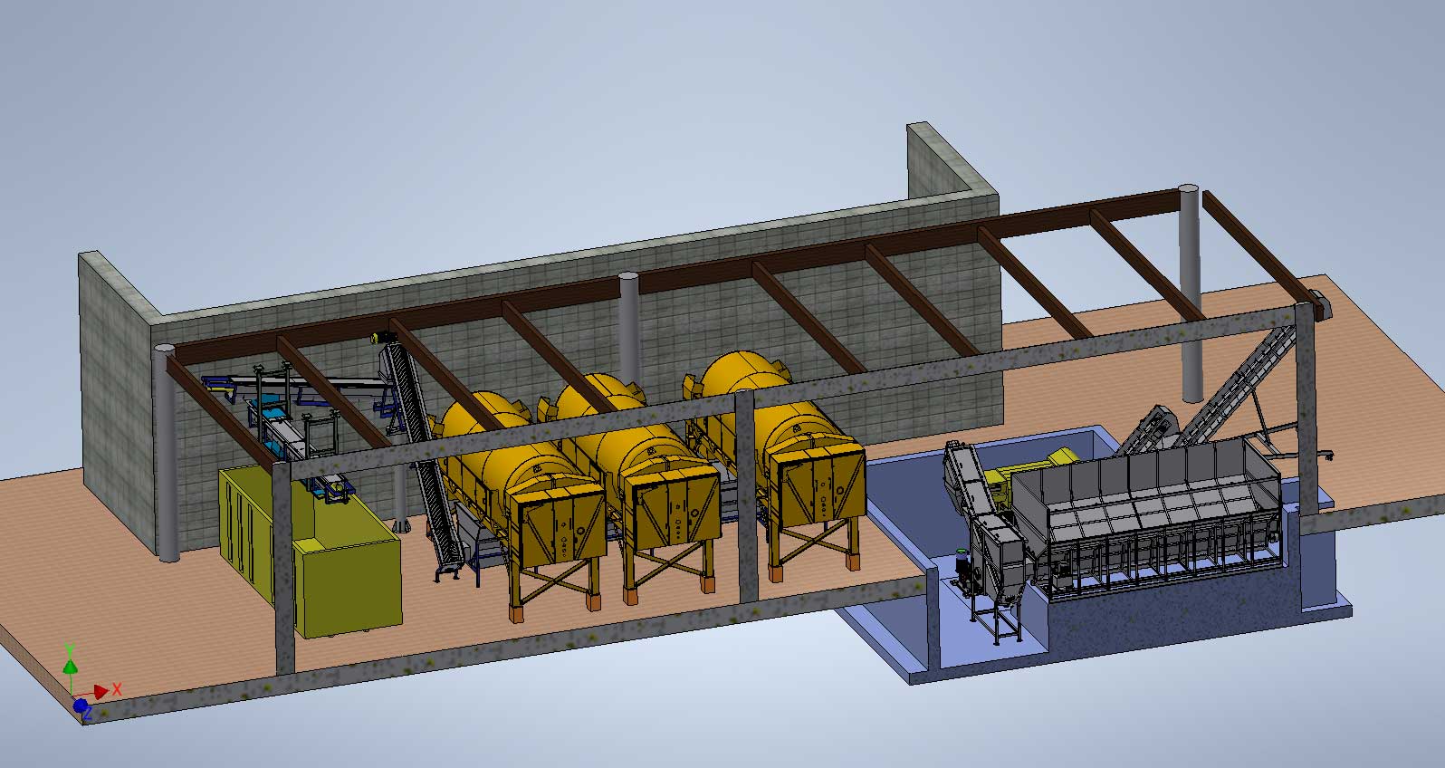 piantina tenuta luisa rendering